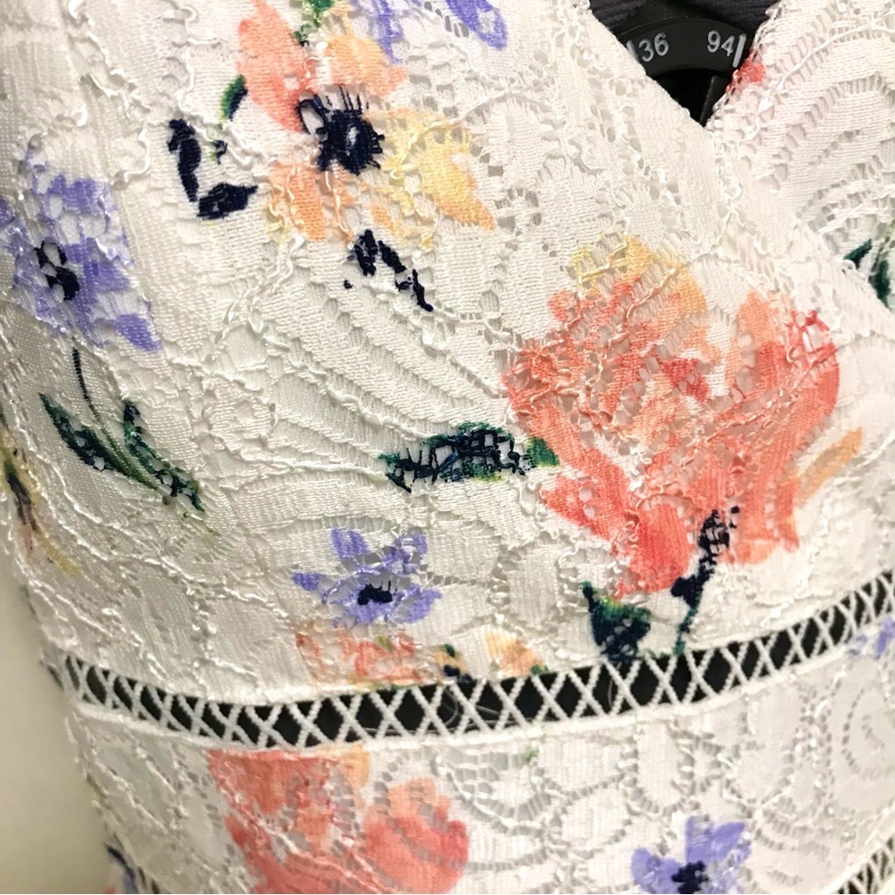 NWT Francesca’s Trixxi Lace Overlay Party Dress - Picture 7 of 16